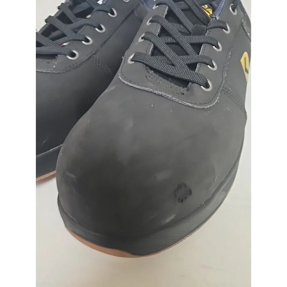 DAKOTA Men's Steel Toe Steel Plate Skate Safety Work Shoe 3613 Black/Black 12M - Picture 7 of 11